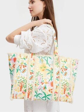 Roller Rabbit x Target Fringe Tote Bag